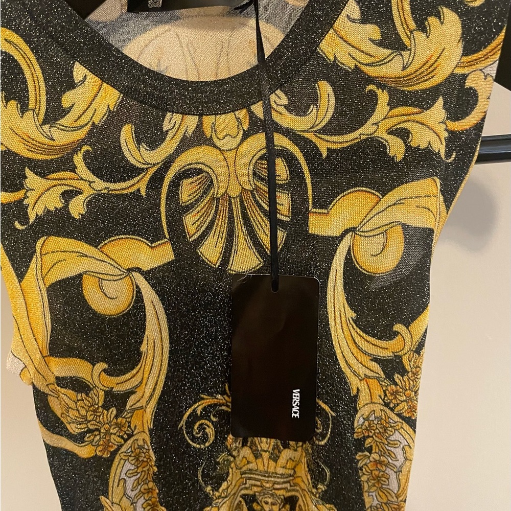 Gianni Versace Top/bodysuit/knit tank Donna size 36 (4) - Picture 6 of 16